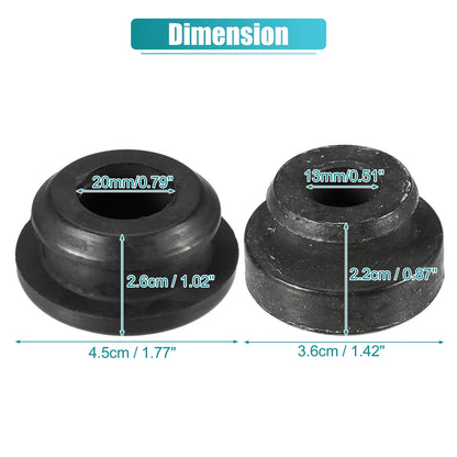 4 Pcs Radiator Mount Cushions for Subaru