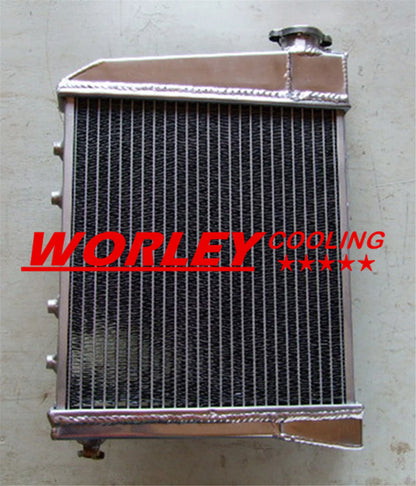 Radiator + Blue Hose for Austin/Rover Mini Cooper Morris (1967-1991)
