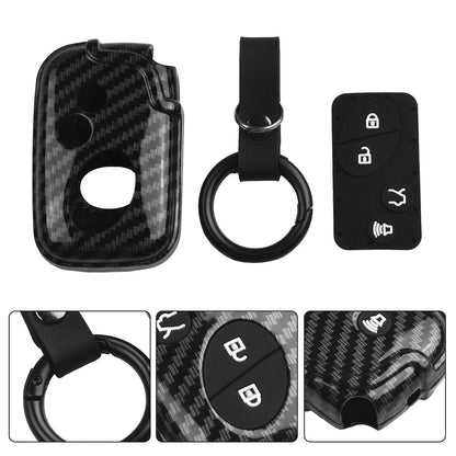 Key Cover Key Case Accessories Black 1 Pc