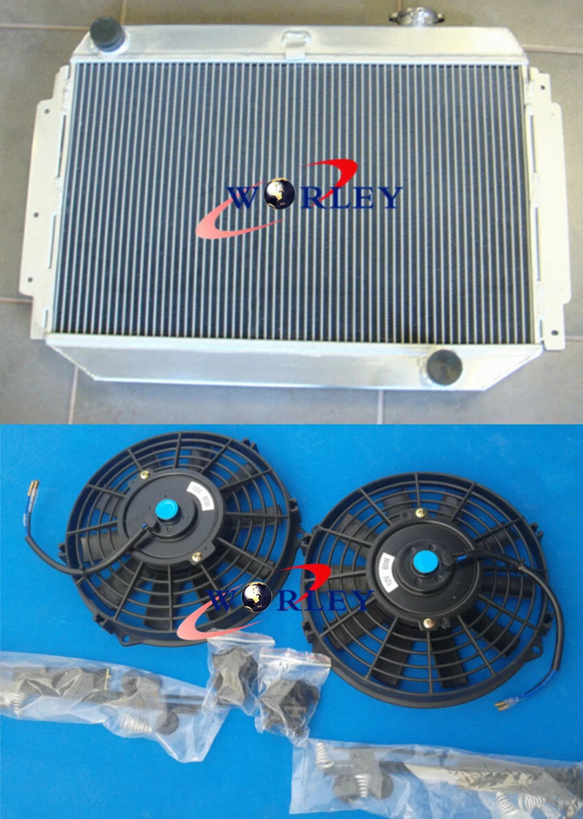 3Row Aluminum Radiator + Fan for Holden Kingswood (1968-1980)