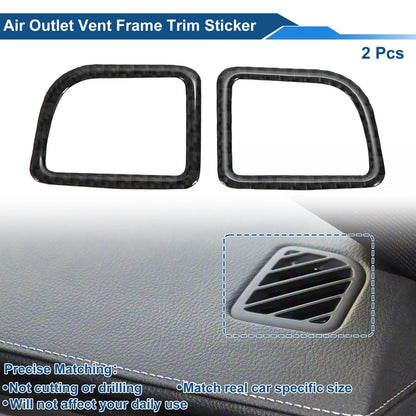 2 x Air Condition Outlet Vent Trim Cover Frame for Toyota Supra GR