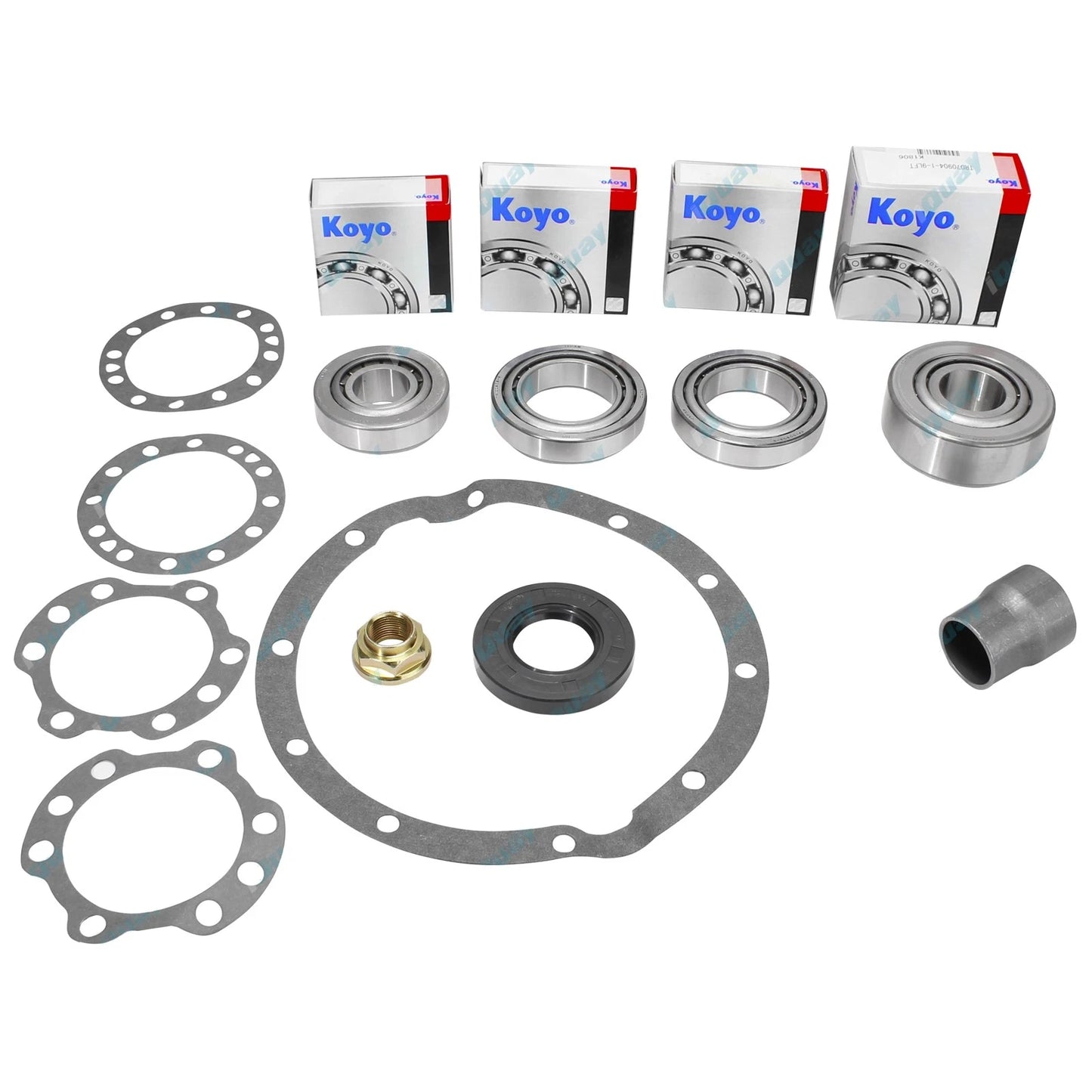 Rear Diff Bearing & Seal Kit + Oil for Toyota Hilux 2WD Ute RZN149 RZN154 LN147