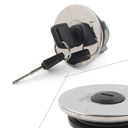 Fuel Gas Tank Cap Cover w/ Keys Set for Yamaha FZR600 FZR250 FZR400 (1990-1999)