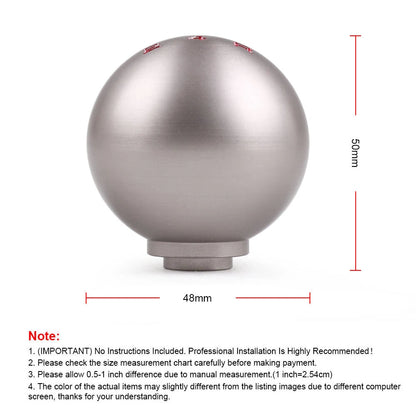 Titanium Aluminum 5/6 Speed Gear Shift Knob for Honda Civic