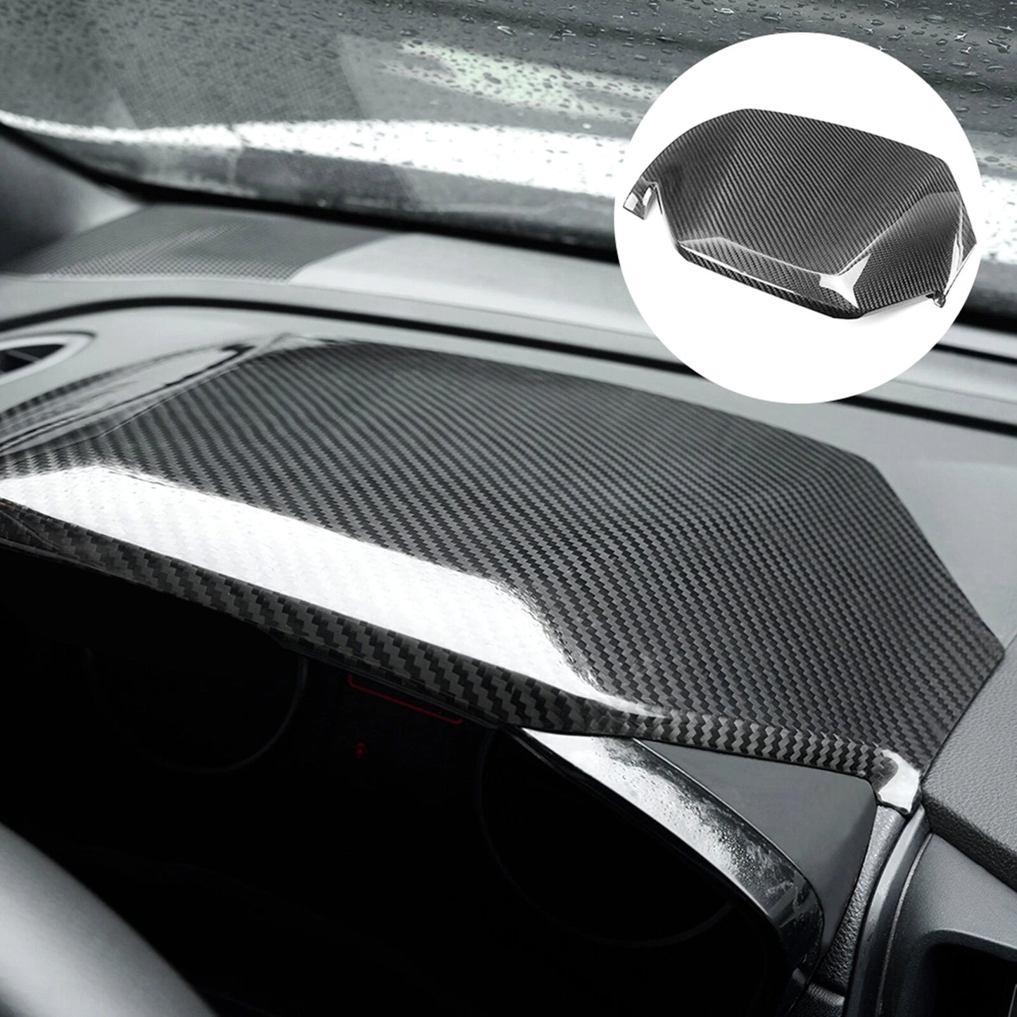 Speedometer Trim Cover for Subaru WRX (2022-2024) Carbon Fiber 1 x PC