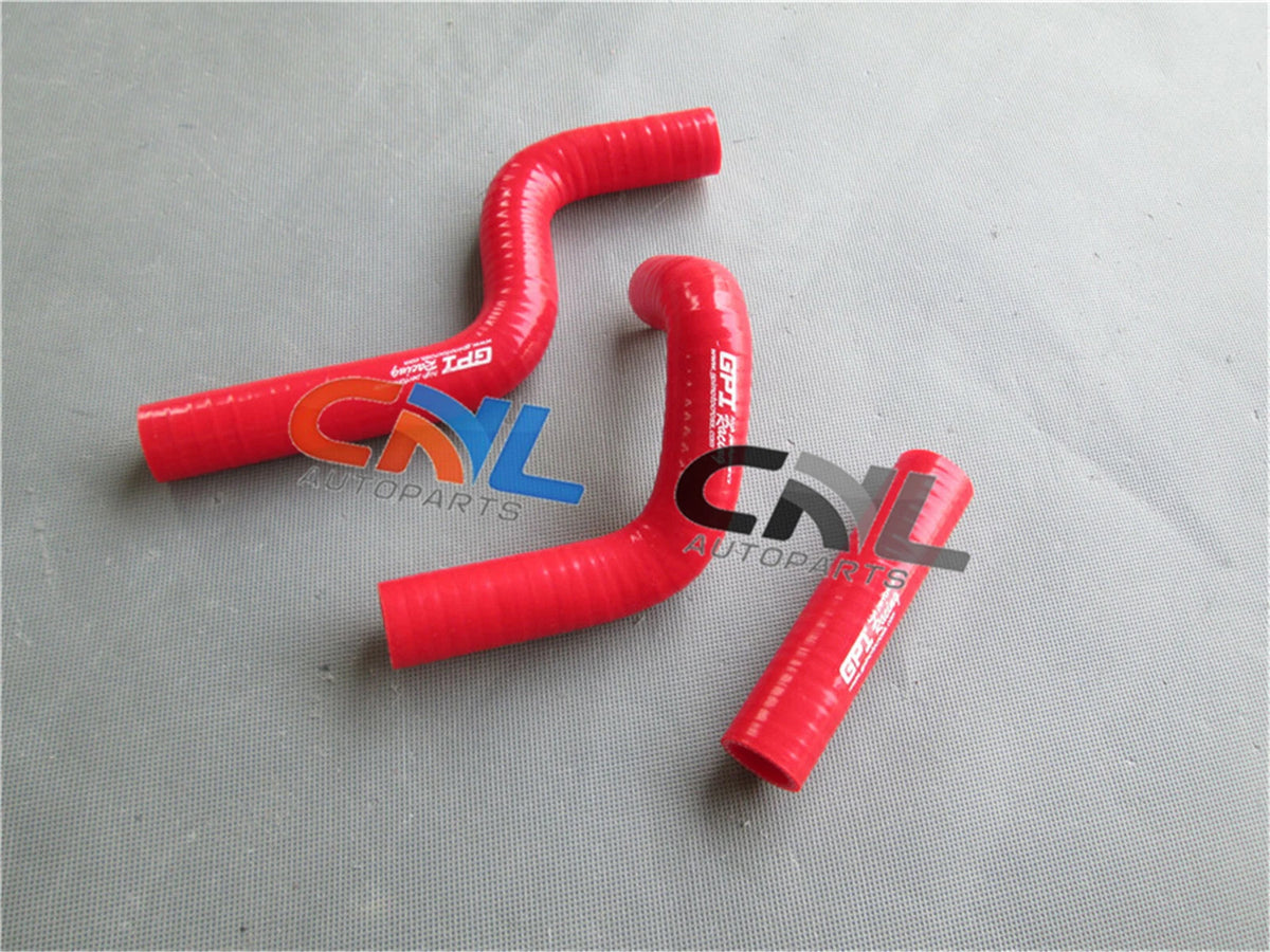 Silicone Hose for Kawasaki KX80/KX85/KX100 (1998-2013) - Red