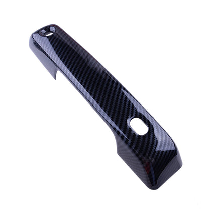 4x Carbon Fiber Door Handle Cover Trim for Ford F150 2021-2022