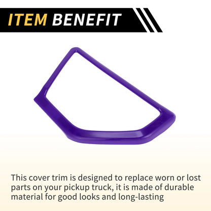 A Pillar Speaker Cover Trim for Jeep Wrangler JL JLU (2018-2024) Purple