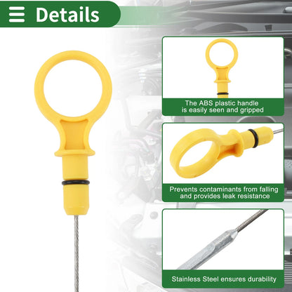 Engine Oil Dipstick for Ford F-250 Super Duty 6.7L Diesel (2011-2016)