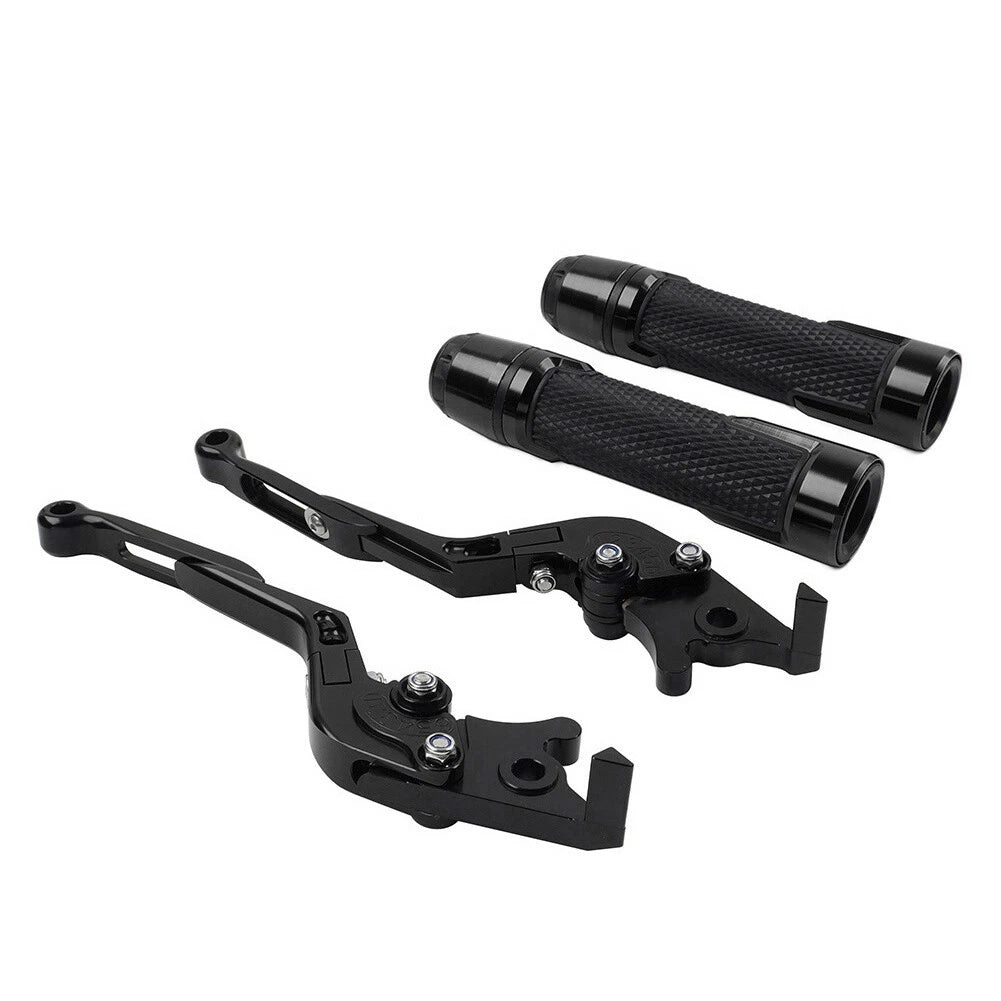Black Extendable Brake Clutch Levers for Honda CBR125R CBR150R (2004-2023)