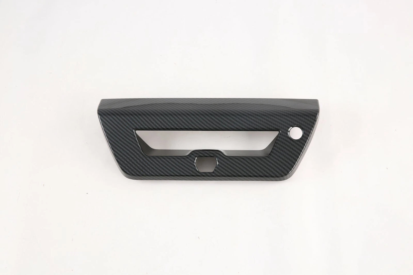 Carbon Fiber Rear Door Handle Bowl Tailgate Cover Trim for Ford F150 (2015-2019)