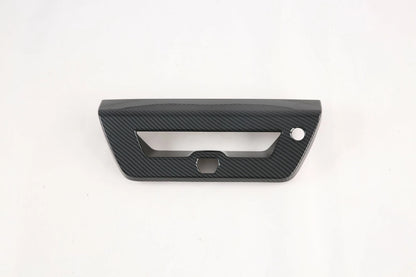 Carbon Fiber Rear Door Handle Bowl Tailgate Cover Trim for Ford F150 (2015-2019)