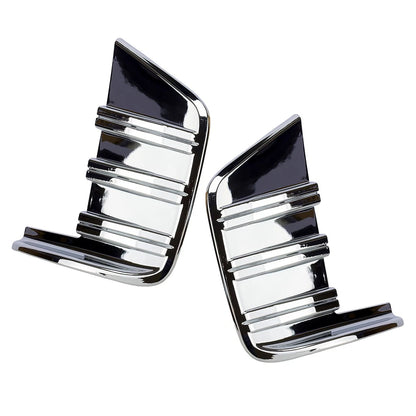 Chrome Front Fog Light Cover Trim for Chevrolet Silverado 1500 (2019-2022)