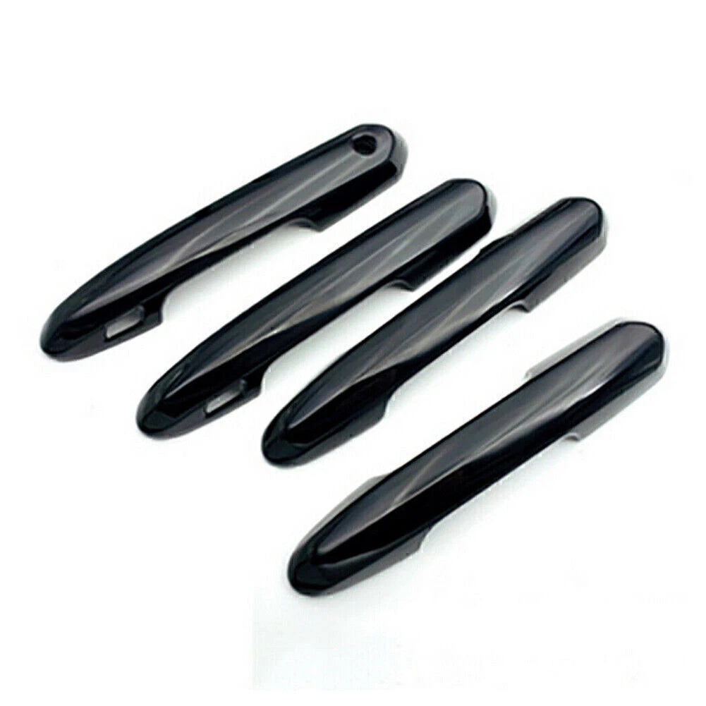 4pcs Car Door Handle Covers Trim for Toyota RAV4 (2019-2020) Black