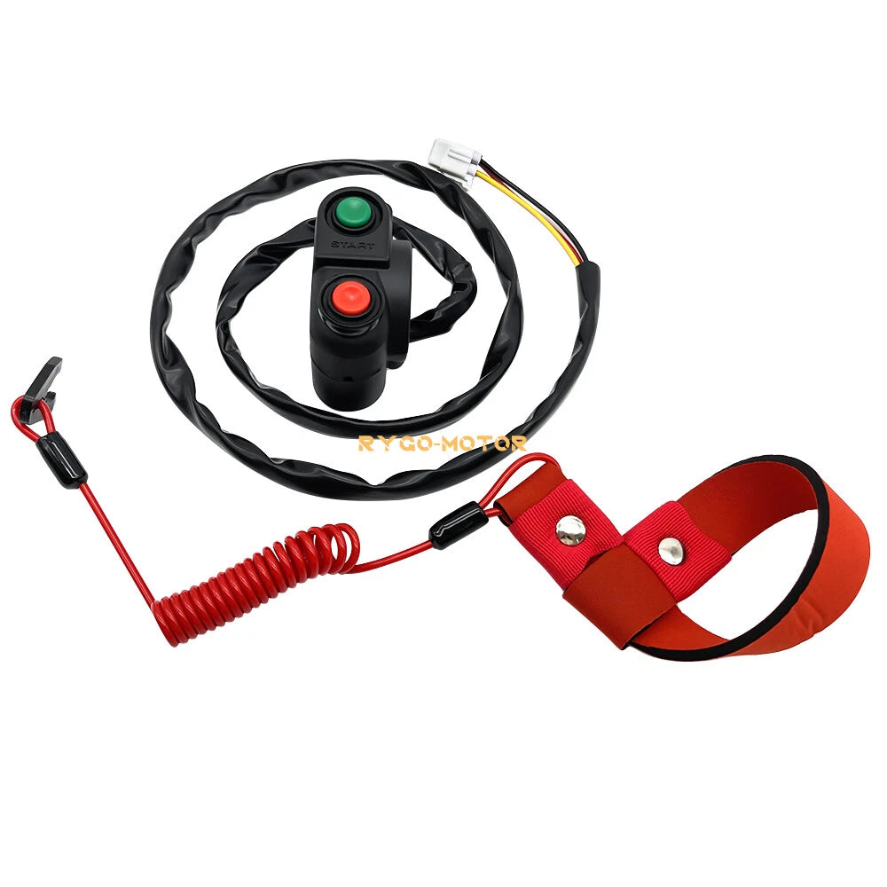 Start/Stop Kill Switch Upgrade for Kawasaki Jet Ski JT900 JT1100 JT1200 JT1500
