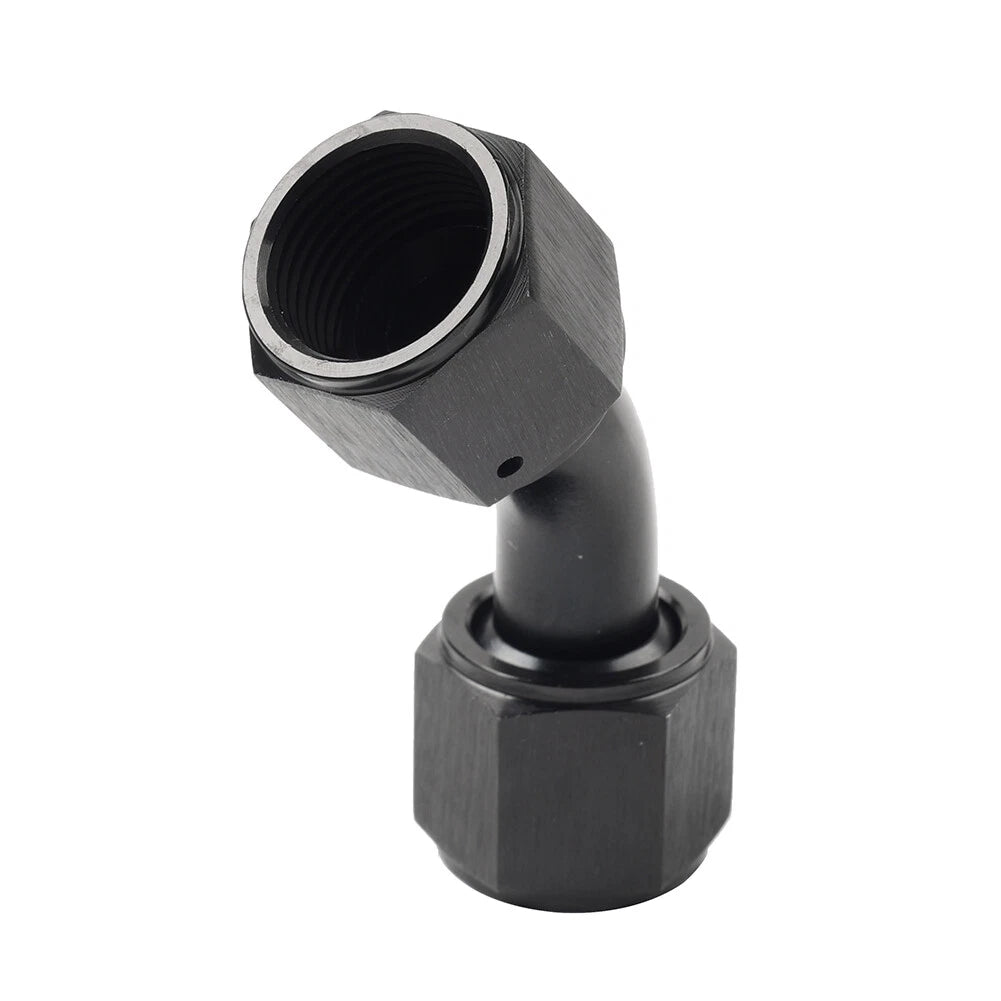 10AN Female to Female 45�� Swivel Coupler Fitting Adapter Connector