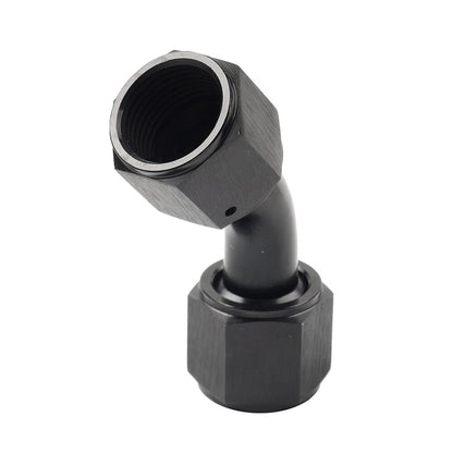 10AN Female to Female 45�� Swivel Coupler Fitting Adapter Connector