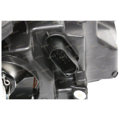 Left LH Chrome Projector Headlight for Ford Fiesta Zetec Hatch (2009 - 2013)