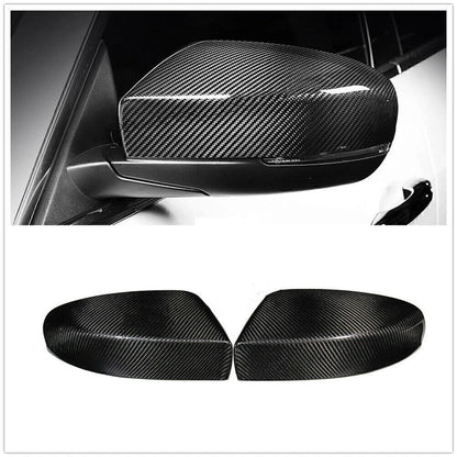 Dry Carbon Fiber Side Mirror Covers for Maserati Ghibli Quattroporte (2017-2023)
