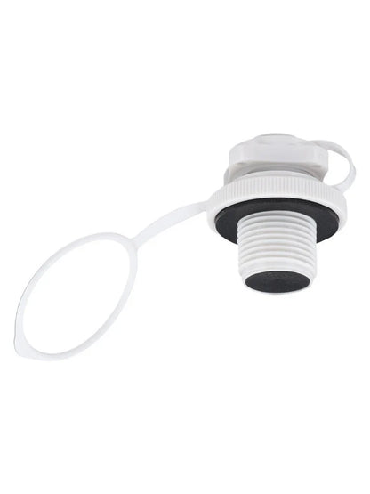 Valve Cap for Rubber Boats, Canoes, Pool Rafts - White 2.2cm Accessory