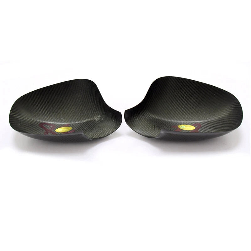Real Carbon Fiber Wing Side Mirror Cover Caps Trim fit For BMW 3 E90 2009-2012