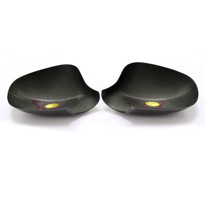 Real Carbon Fiber Wing Side Mirror Cover Caps Trim fit For BMW 3 E90 2009-2012
