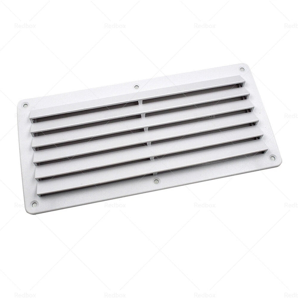 Rectangular Louvered Air Vent 260 x 125mm for Caravan RV Boat Marine