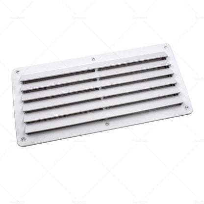 Rectangular Louvered Air Vent 260 x 125mm for Caravan RV Boat Marine