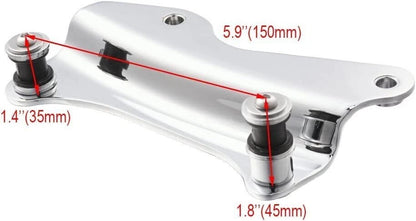 Chrome Docking Hardware Kit for Harley CVO Street Glide Road Glide (2014-2023)