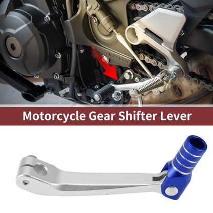 Shifter Lever for Honda CRF150F 2003-2017 - Silver Tone Blue