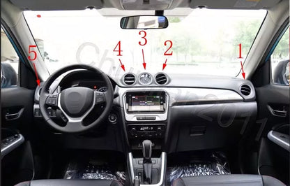 5 x Interior Middle Dashboard Side Air Vent Cover Trim for Suzuki VITARA (2018-2023)