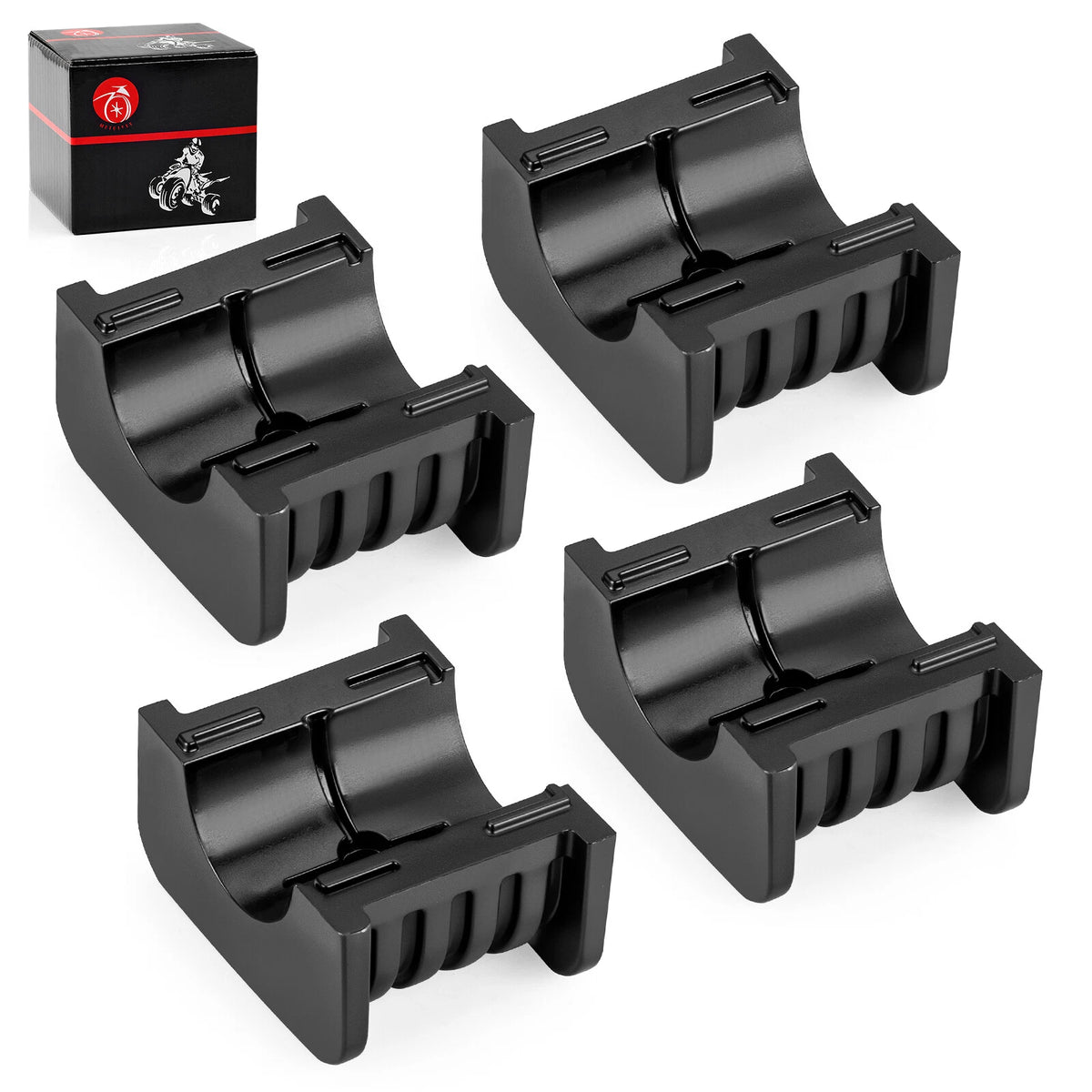 4 x Front Stabilizer Sway Bar Bushing for Polaris RZR Turbo XP 4 (2016–2021)