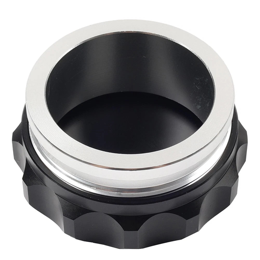 2.5" Aluminium Alloy Black Weld-On Filler Neck & Cap for Tank Cover