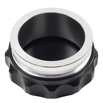 2.5" Aluminium Alloy Black Weld-On Filler Neck & Cap for Tank Cover