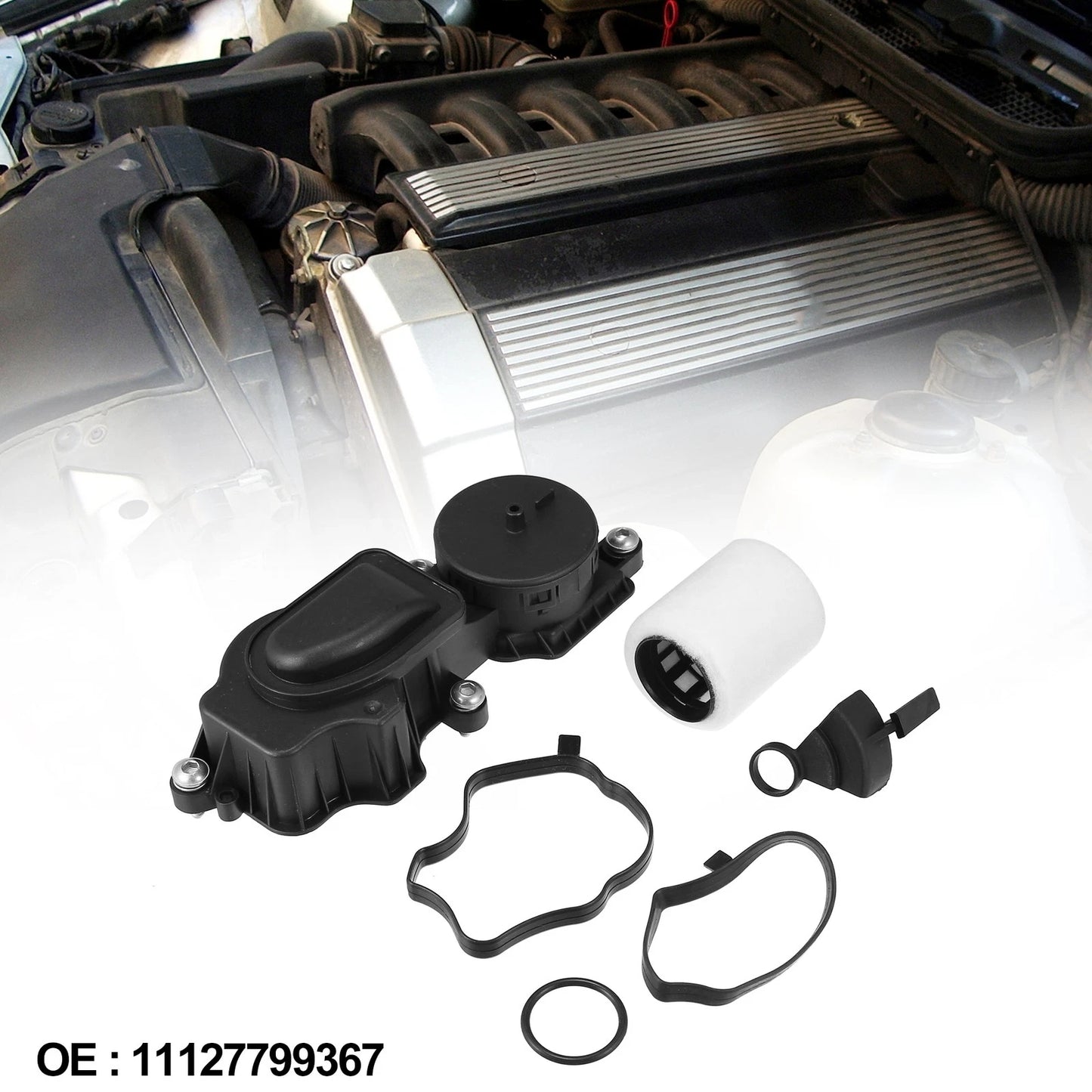 Crankcase Oil Water Separator Kit for BMW E46 E60 (1998-2013)