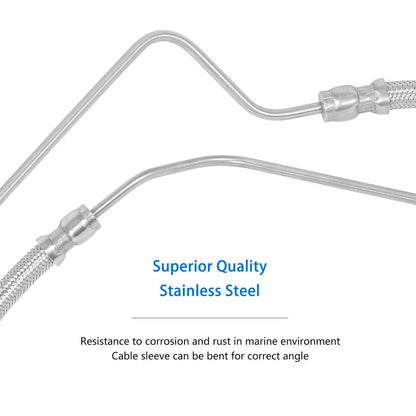 Hydraulic Trim Ram Cylinder Hose for MerCruiser Bravo (1990-2023)
