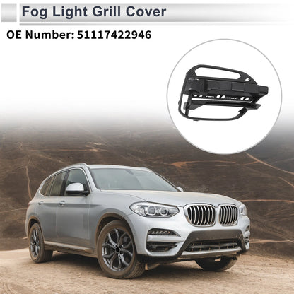 Front Right Fog Light Grill for BMW X3 (2018-2021)