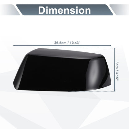 Rearview Mirror Cover Cap Gloss Black for Cadillac Chevrolet GMC