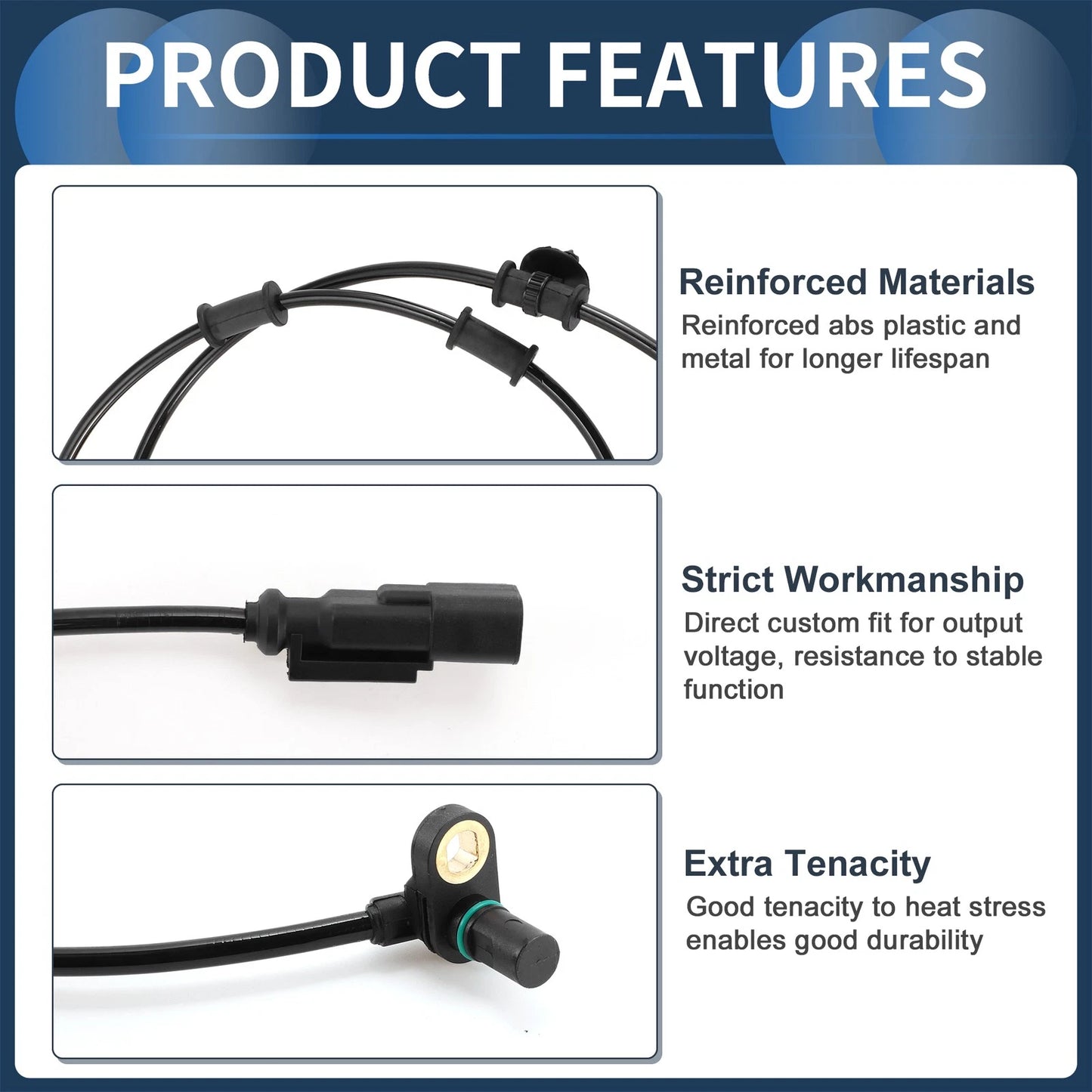 ABS Wheel Speed Sensor for Dodge Ram 2500 (2006-2008)