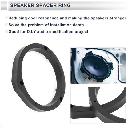 6.5" Speaker Spacer Adapter for Toyota ()