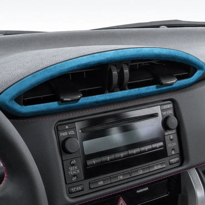 1x Blue Central Control Air Outlet Cover for Subaru BRZ 2013-2020
