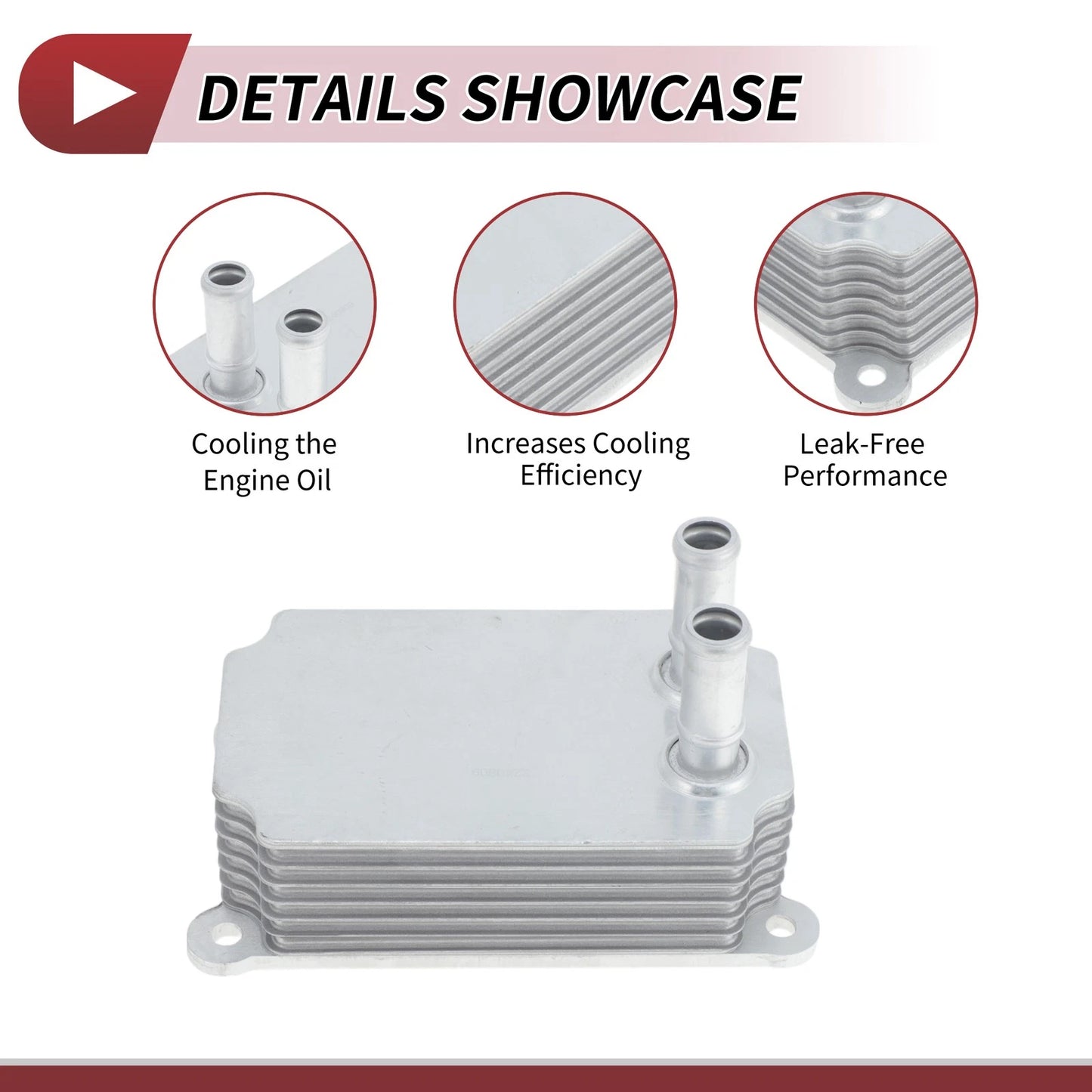 Engine Oil Cooler for Ford Transit MK6 2000-2006 (2000-2006) 1 x Trans Cooler