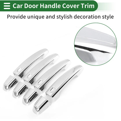 Door Handle Cover Trim for Chevrolet Equinox Silver Tone
