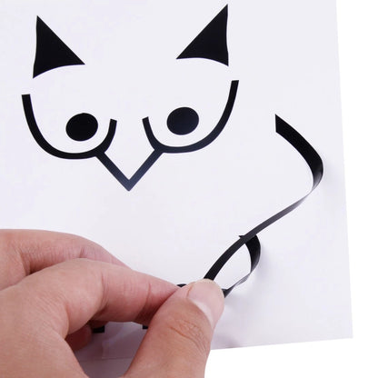 Owl Decal Rear Logo Sticker for Mazda Accessories