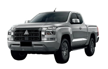 2 x Door Handle Bowl Cup Matte Black for Mitsubishi L200 Triton (2024-2025)