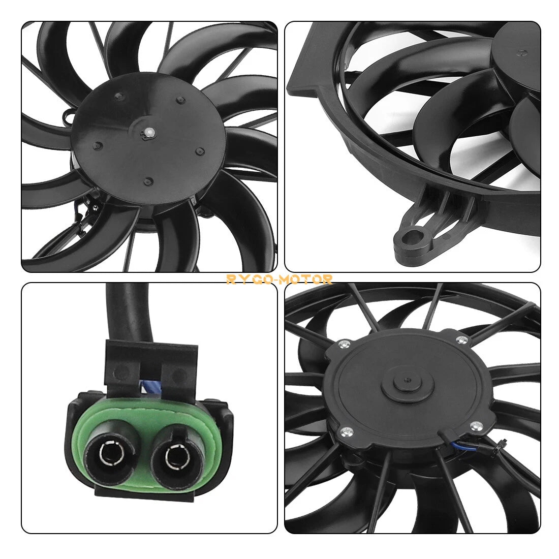 Radiator Cooling Fan Motor Assembly for Polaris Sportsman 500 (2004–2011)