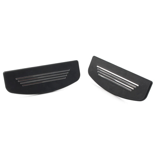 2 x Front Rider Insert Floorboard Footboards for Harley Street Electra Road Glide