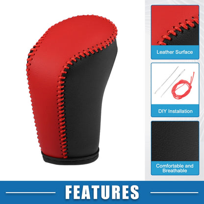 Faux Leather Gear Shifting Knob Cover for Mazda CX-30 3 Hatchback (2020-2023)