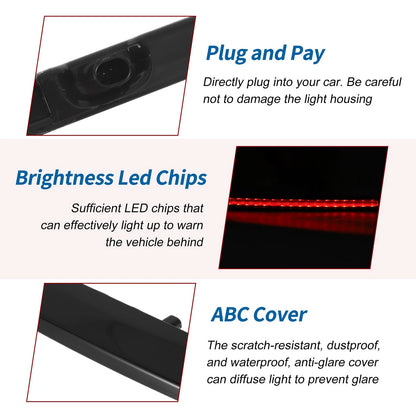 Grey LED Third Brake Light for Jeep Renegade (2015-2020)