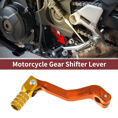 Folding Gear Shifter Lever Orange Gold Tone for Kayo T2